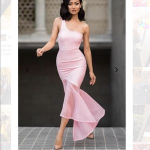 Xenia Boutique Pink Occasion Dress